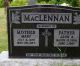 Photo of headstones/thumb_John Alexander MacLennan 1884-1967 hdstn St Marys of Angels Glendale Inv NSjpg